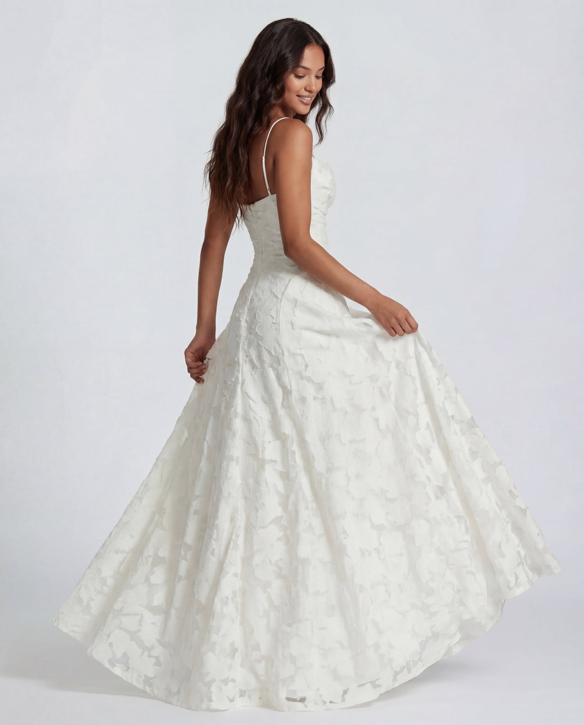 Sylvie | Robe Fleurie en Dentelle