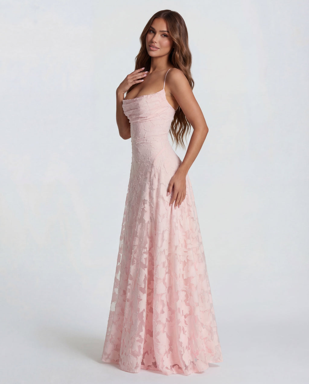 Sylvie | Robe Fleurie en Dentelle