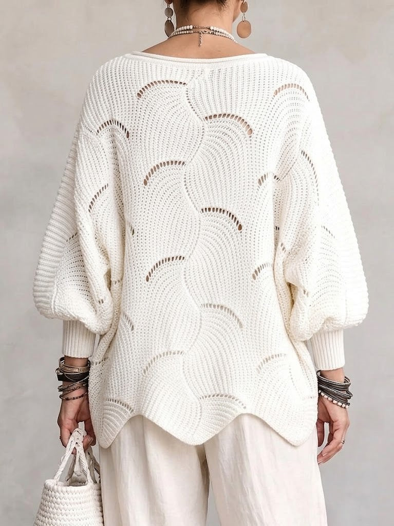 Toinette | Top en maille ajourée