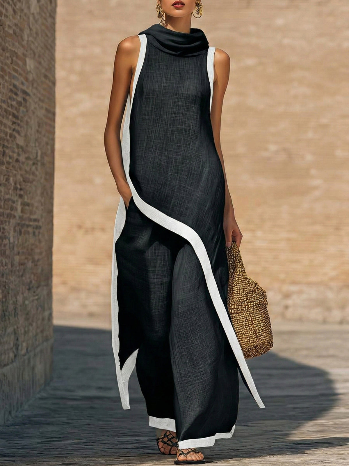 Sophie | Ensemble en Lin Atelier