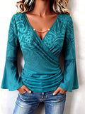 Raphaëlle | Blouse fleurie à perles