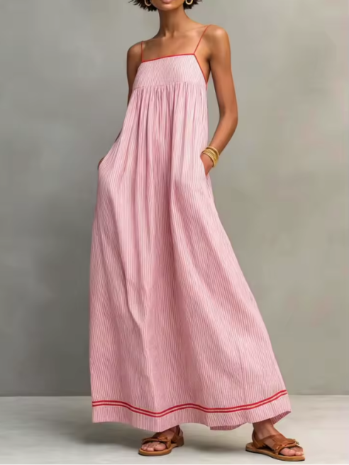 Paméla | Robe Longue Fluide d'Été