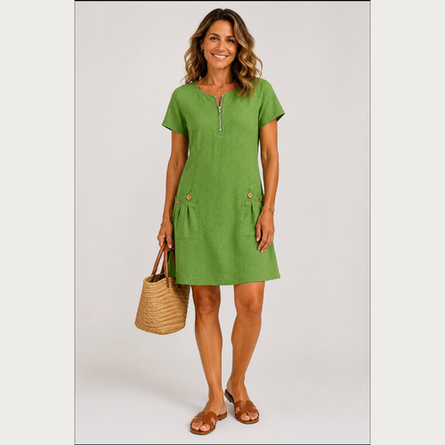 Amélie | Robe en lin